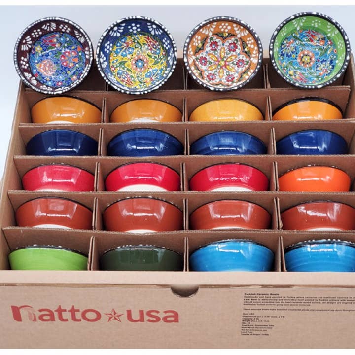 Natto USA - Wholesale Bowl - Garden Bowl 3"6