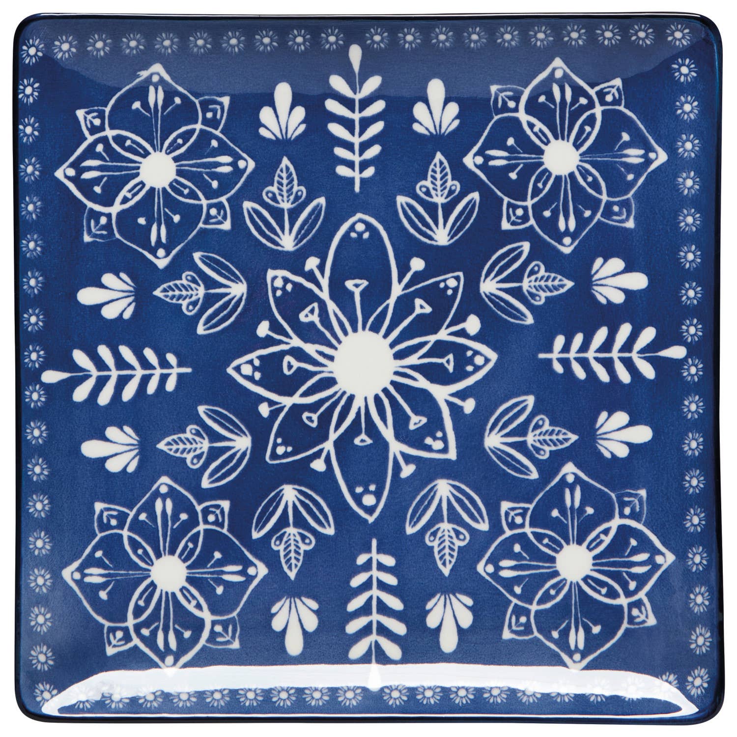 Danica Heirloom - Wholesale Dinner Plate - Porto Stamped Plate 8 Inch2