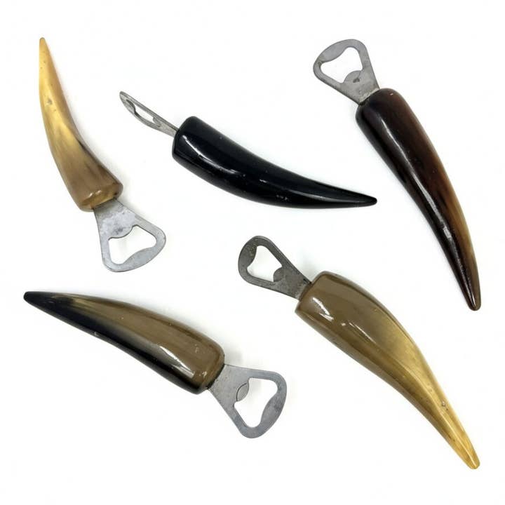 Global Crafts - Wholesale Bottle/Wine Opener - Polished Horn Bottle Opener