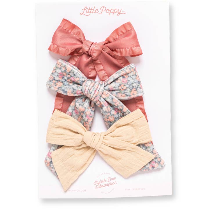 Le set de pinces à nœud Adaline pour la vente par Little Poppy Co
