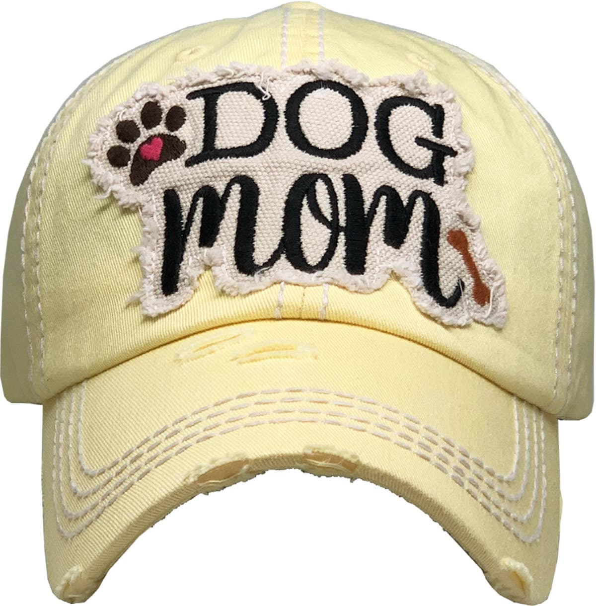 KBETHOS - Wholesale Baseball Cap - Women's - DOG MOM WASHED VINTAGE BALLCAP43