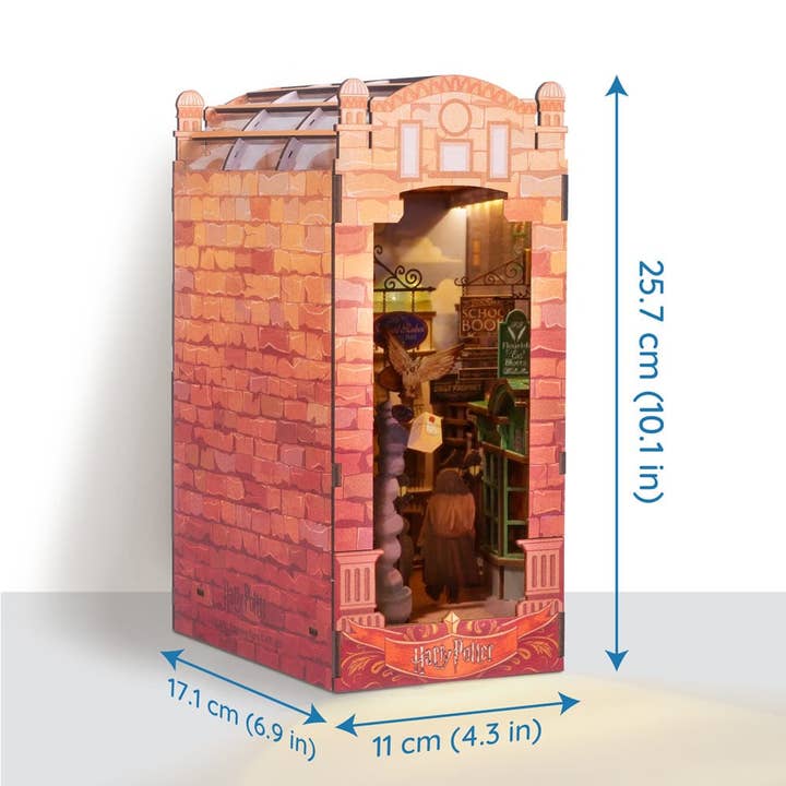 Crafthub - Wholesale DIY Craft Kit - Harry Potter: Diagon Alley - DIY Book Nook Kit1