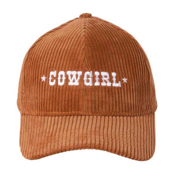 David And Young - Wholesale Baseball Cap - Women's - WESTERN COWGIRL CORDUROY Fall Winter Baseball Hat4