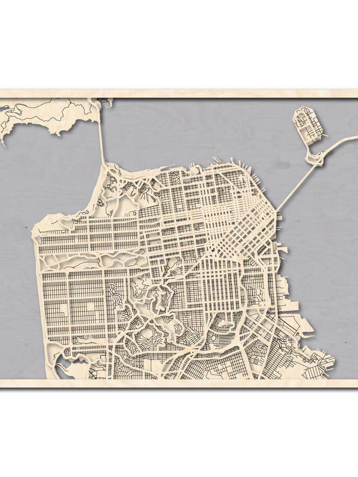 San Francisco, CA for wholesale by Catahoula Sign Co.