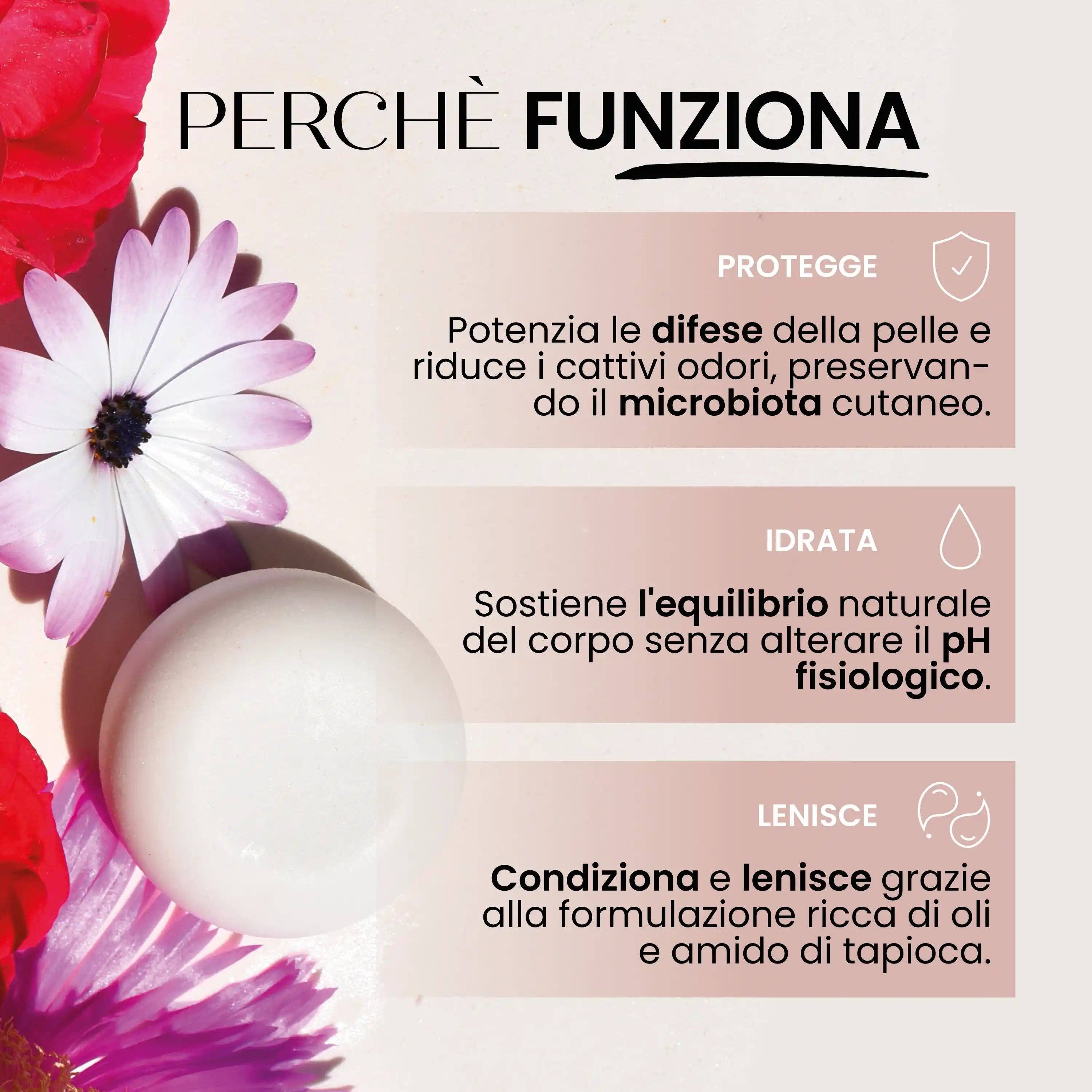 SENSO NATURALE – Engroshandel Deodorant - Unisex – Naturlig Fast Deodorant Delikat Duftende Ren Talkum2