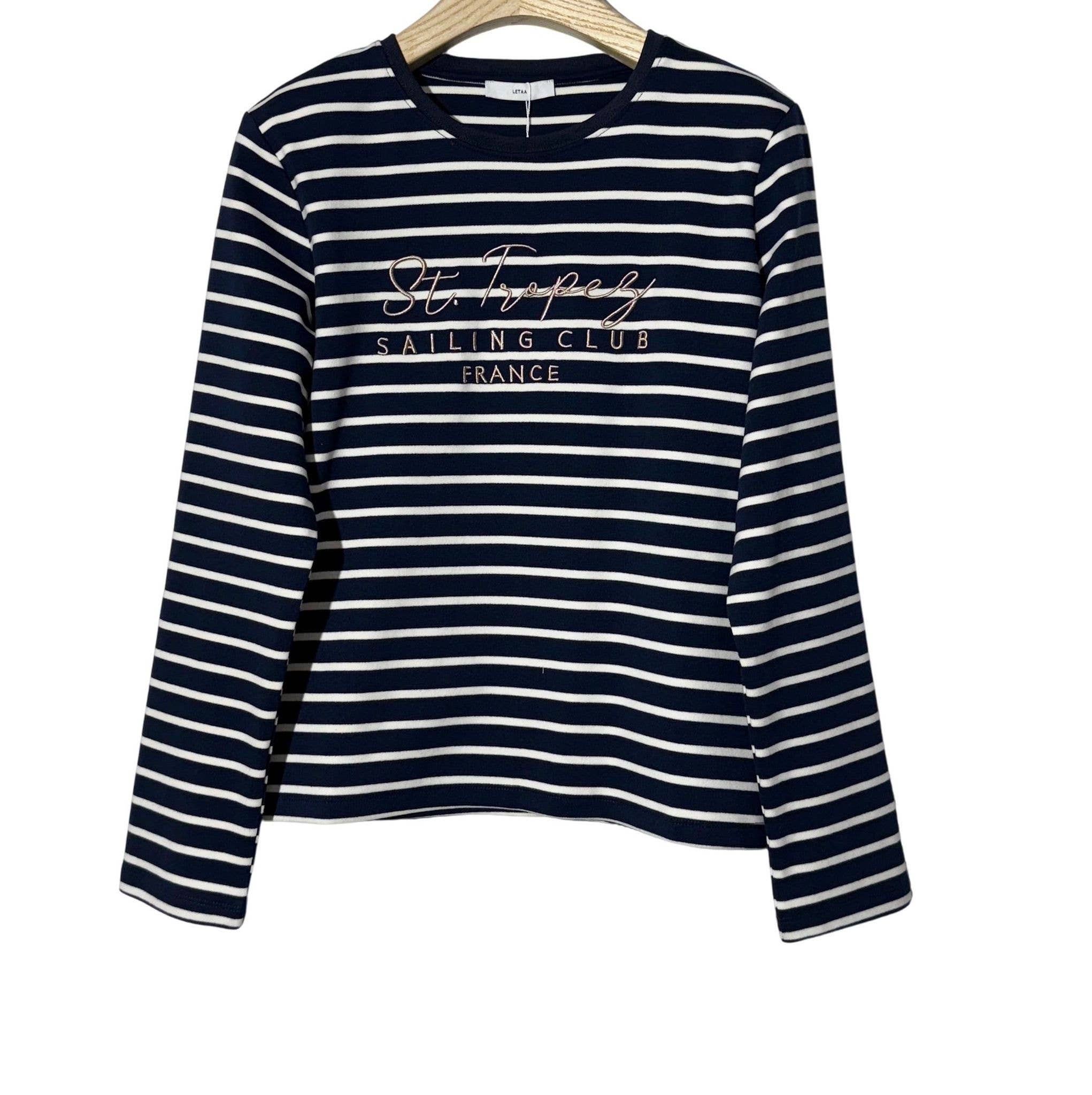 SWEET MAGIC MODA Y COMPLEMENTOS – Engroshandel T-shirt med print - Dame – BASIS T-SHIRT STRIBER4