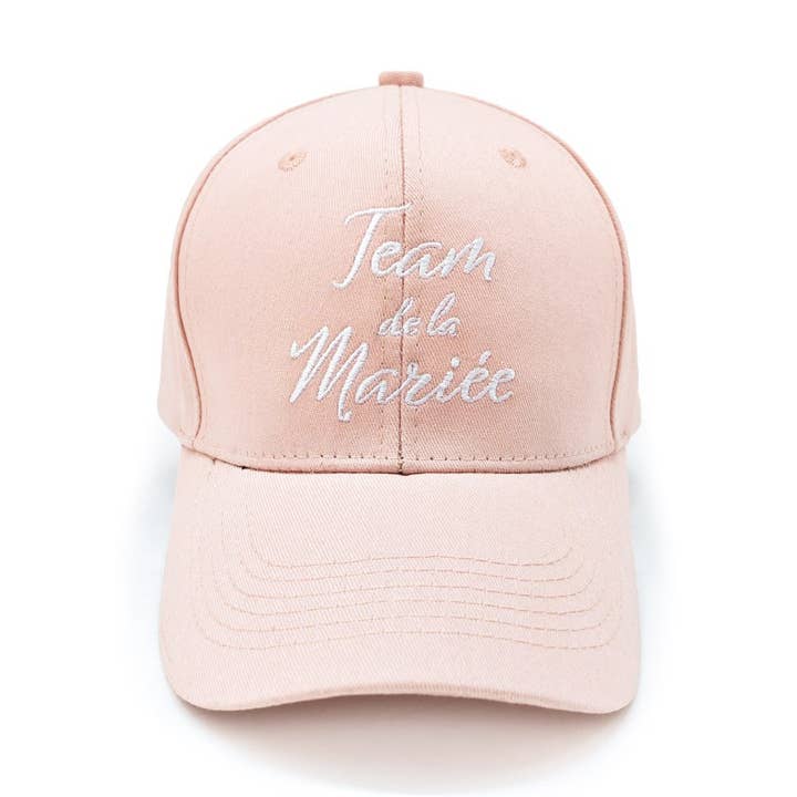 BONÉ ROSA EQUIPE DA NOIVA por atacado de Party Pro