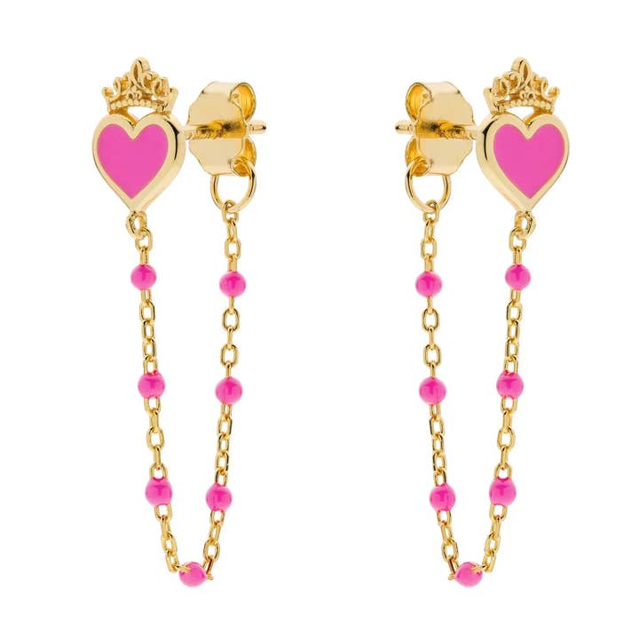 Ohrringe Koenigliches Herz - Disney für den Großhandel von Disney Jewels