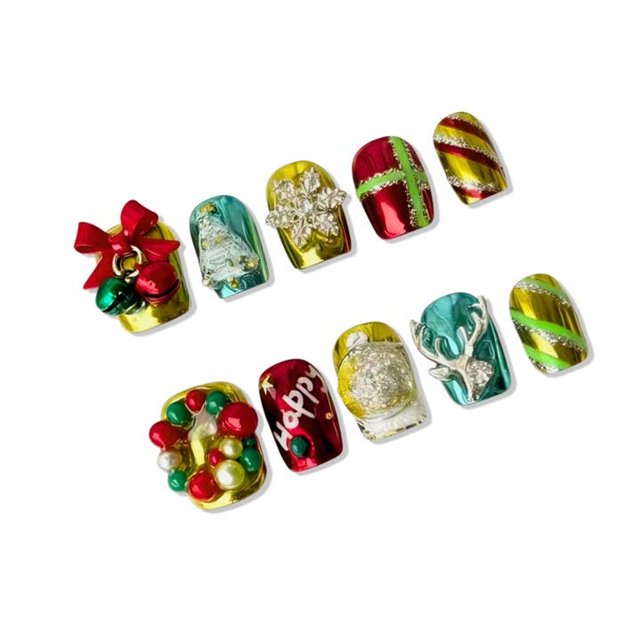 Weihnachts-Konfetti für den Großhandel von READY READY Instant nail