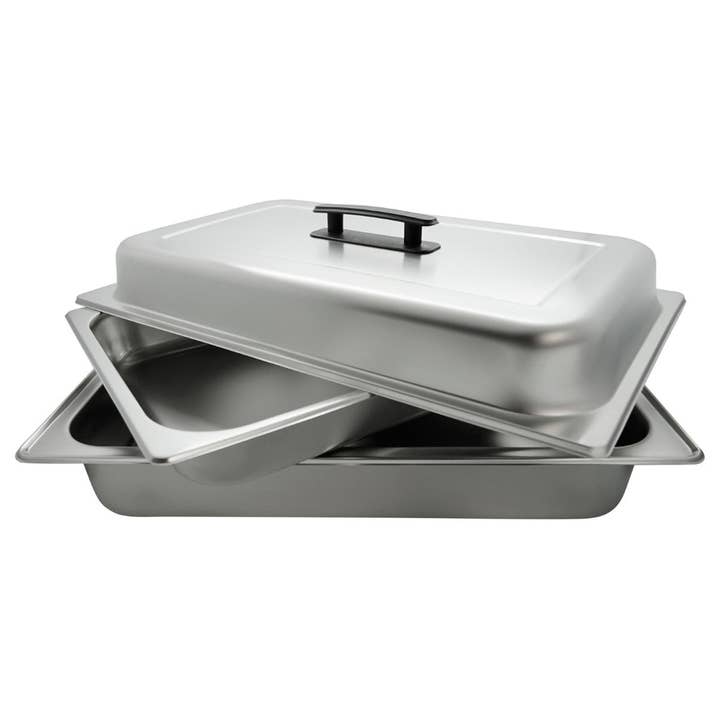 EcoQuality – Großhandel Kochtopf – Leichter faltbarer Chafing Dish aus Edelstahl, 7,6 Liter, Vollformat4