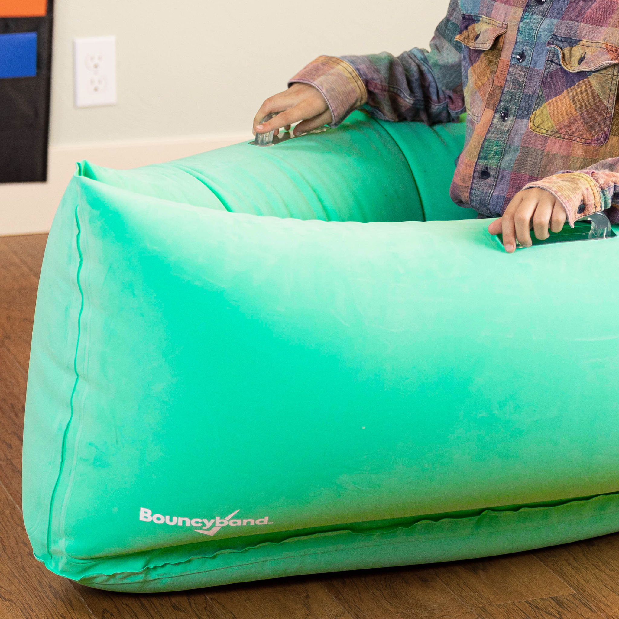 Bouncyband LLC - Wholesale Inflatable Toy - Kids & Baby - Fun & Comfy Hugging Peapod 60" Ages 6-12 up to 3-5'1" Tall2