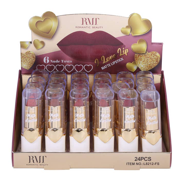 Heart Seeker - Barra de Labios Mate - Nudes para venta al por mayor de Romantic Beauty