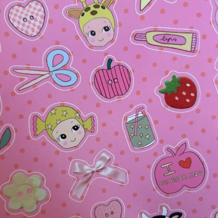 Nany Craft Shop - Wholesale Sticker - A5 Birthday Sticker Sheet 🎂3