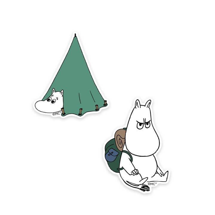 Nordicbuddies - Wholesale Sticker - Moomintroll Adventure XL-Sticker Combo2