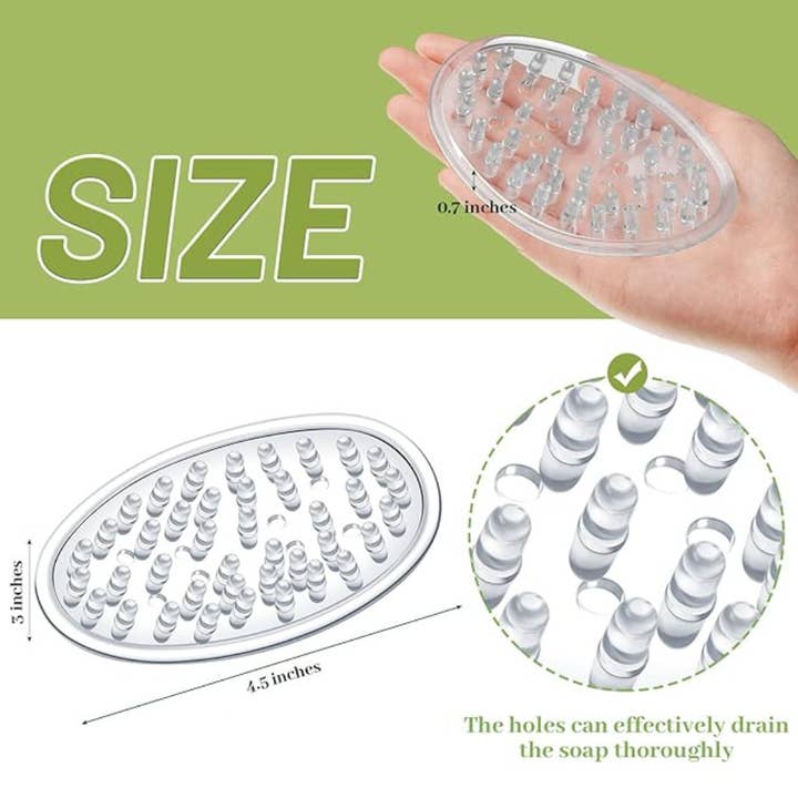 Crover - Wholesale Bath Soap Dish - Plastic Soap Holder Soap Dish Saver 1