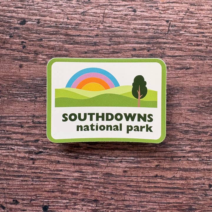 Vinyl Sticker - South Downs for wholesale by Pineandbear