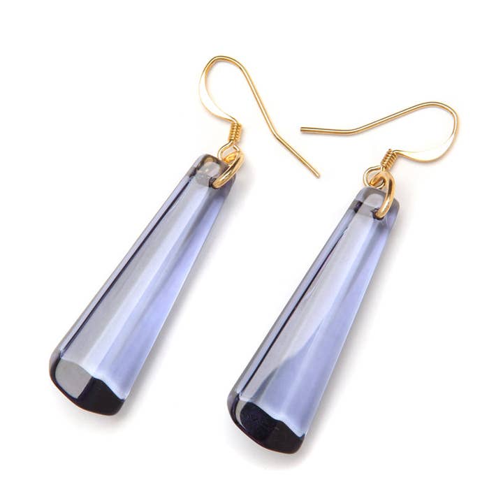 Kristalltropfen-Ohrring Dämmerung für den Großhandel von PONO by Joan Goodman