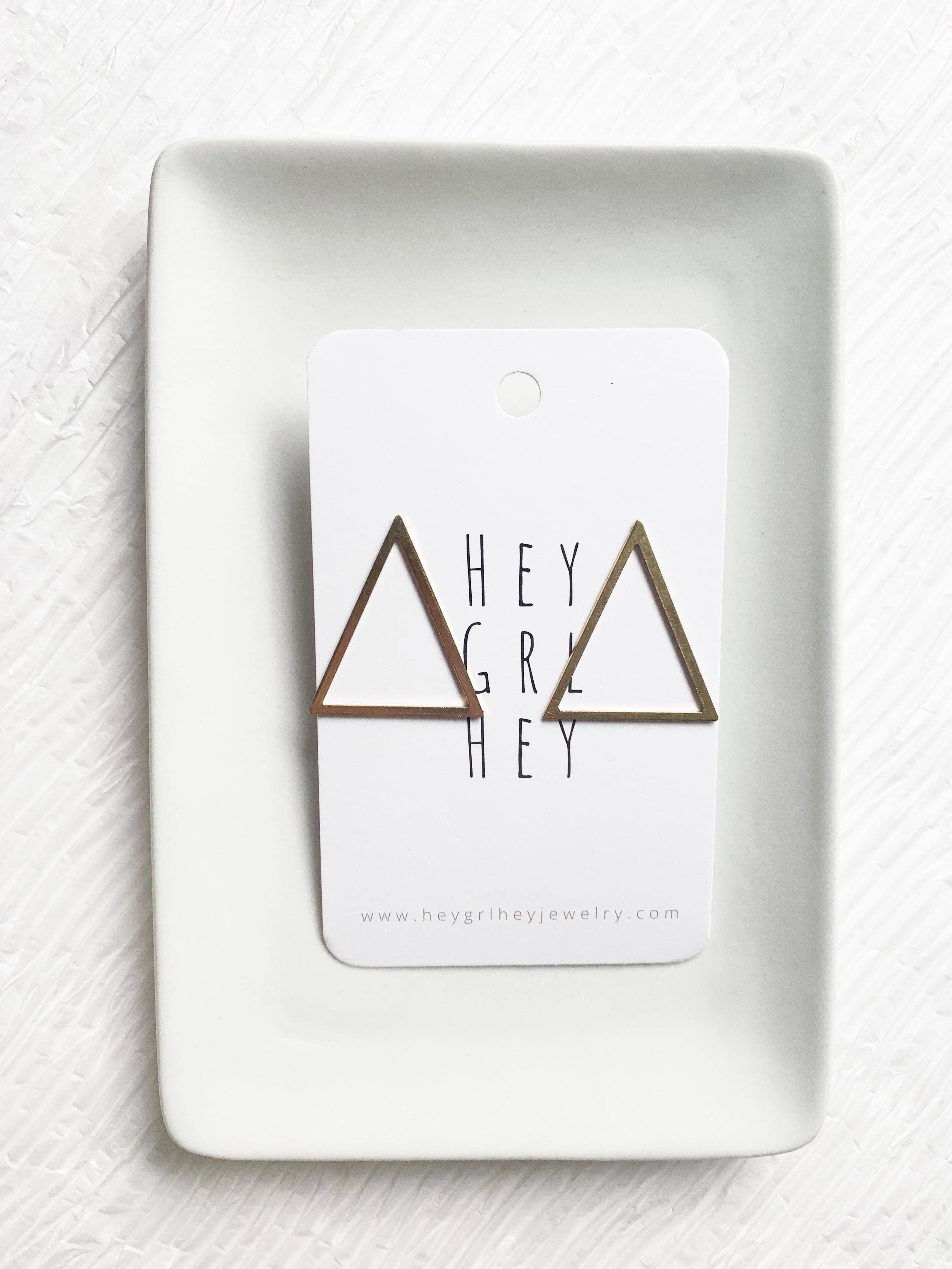 Hey Grl Hey Jewelry - Wholesale Dangle Earrings - The Trine Earrings2