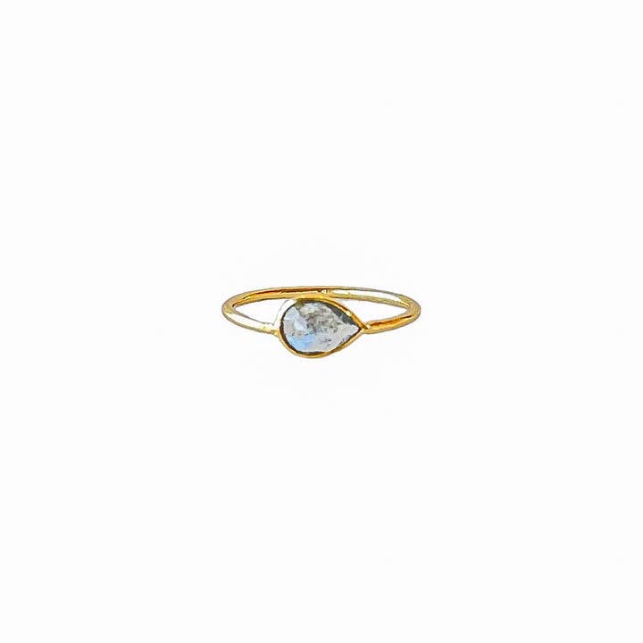 Chandra Collections - Wholesale Single stone/solitaire ring - Dodo Labradorite Ring