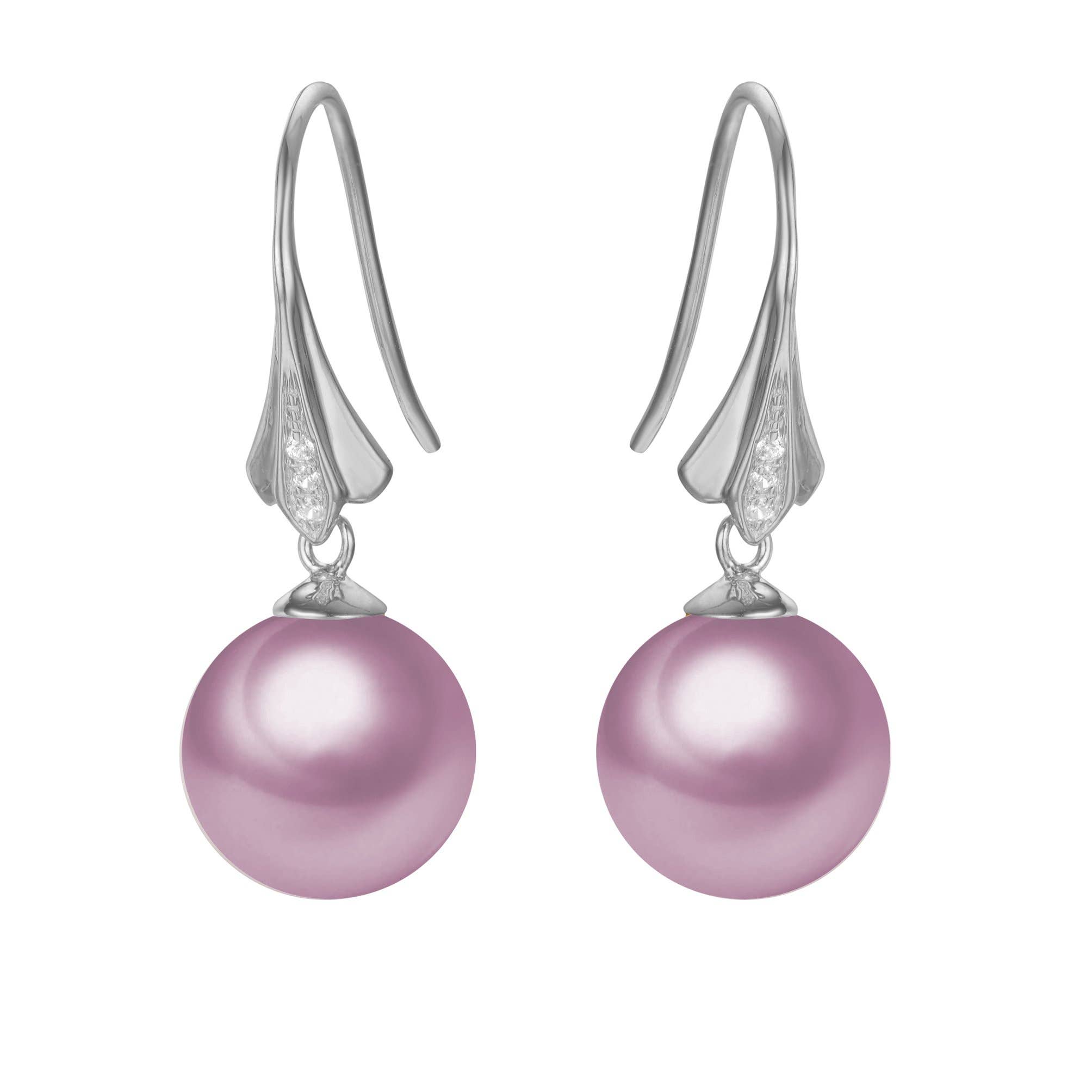 Timeless Pearl - Wholesale Dangle Earrings - G18k Diamonds Bring Me Back Pearl Earrings3