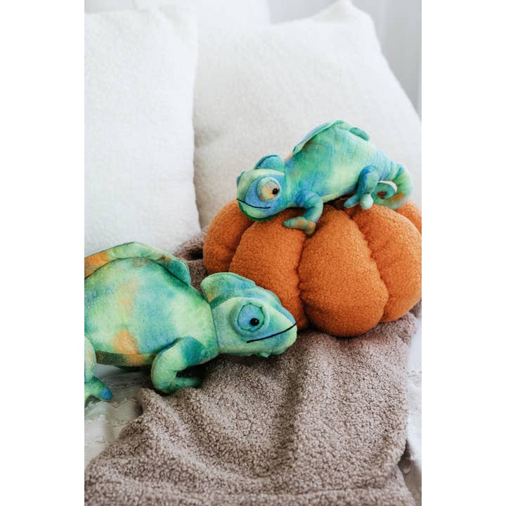 The Petting Zoo - Wholesale Stuffed/Plush Toy - Kids & Baby - 10" Small Realistic Chameleon Plush – Eco-Friendly Toy7