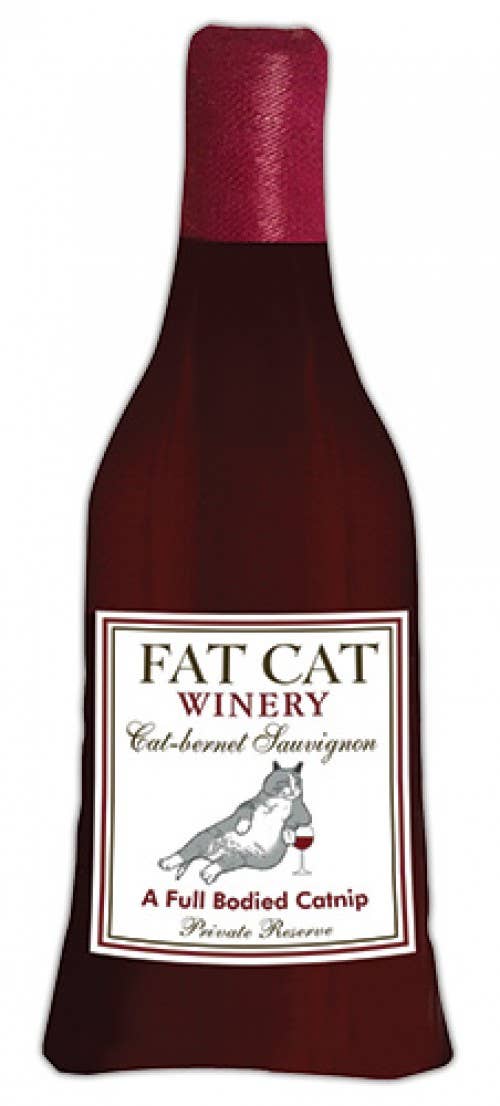 Alice's Cottage - Wholesale Pet Toy - Cat - Wine Me Up 32-101 Fat Cat1