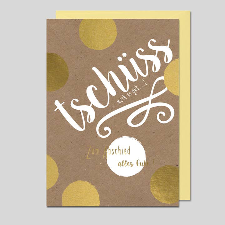 Michel-Verlag GmbH - Wholesale Everyday Greeting Card - farewell card