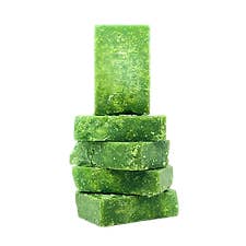 Lemon Verbena Green Tea Exfoliating Soap for wholesale by PureLife Organic Inc