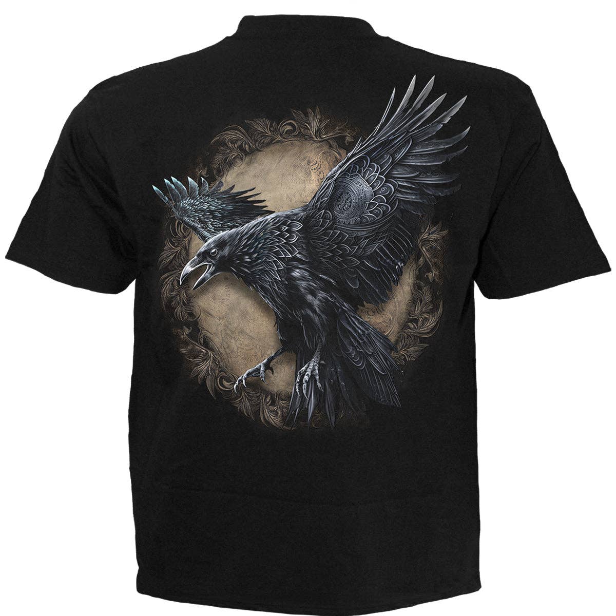 Spiral - Wholesale T-Shirt (Graphic) - Unisex - RAVEN WISE - T-Shirt Black1