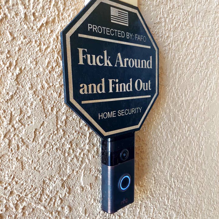 Great American Designs - Wholesale Sign - Fuck Around and Find Out Yard Sign, FAFO Yard Sign, FAFO3