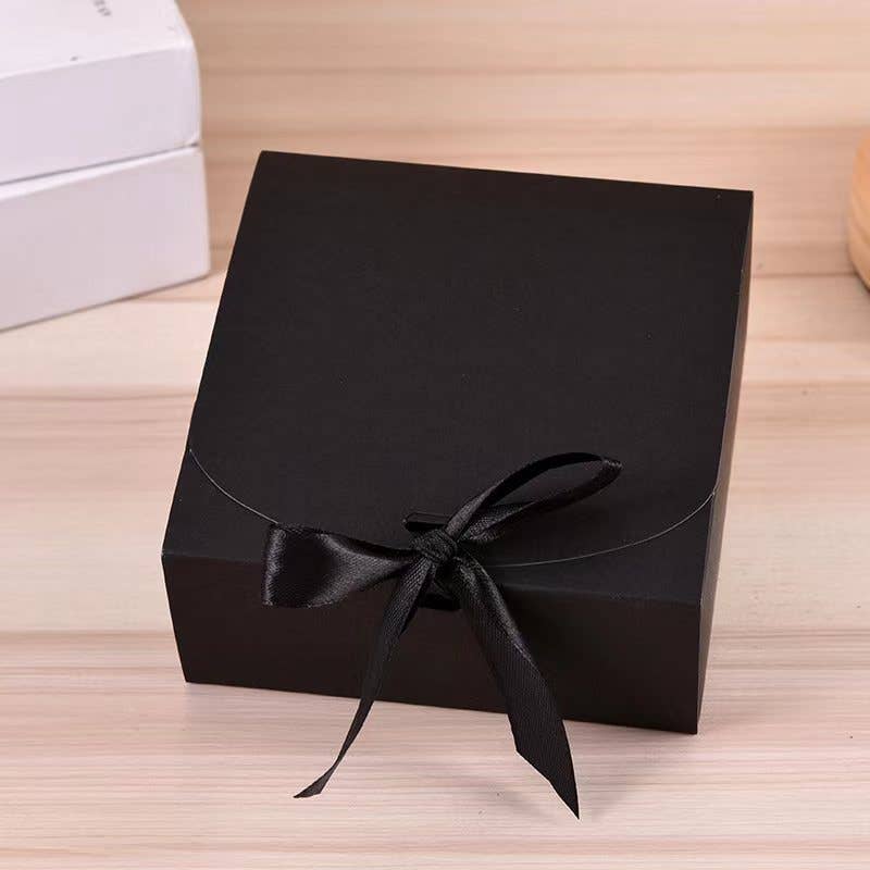ByHome - Wholesale Gift Box - 24pcs, 5 colors 3 sizes Square Paper Gift Box w/ Ribbons6