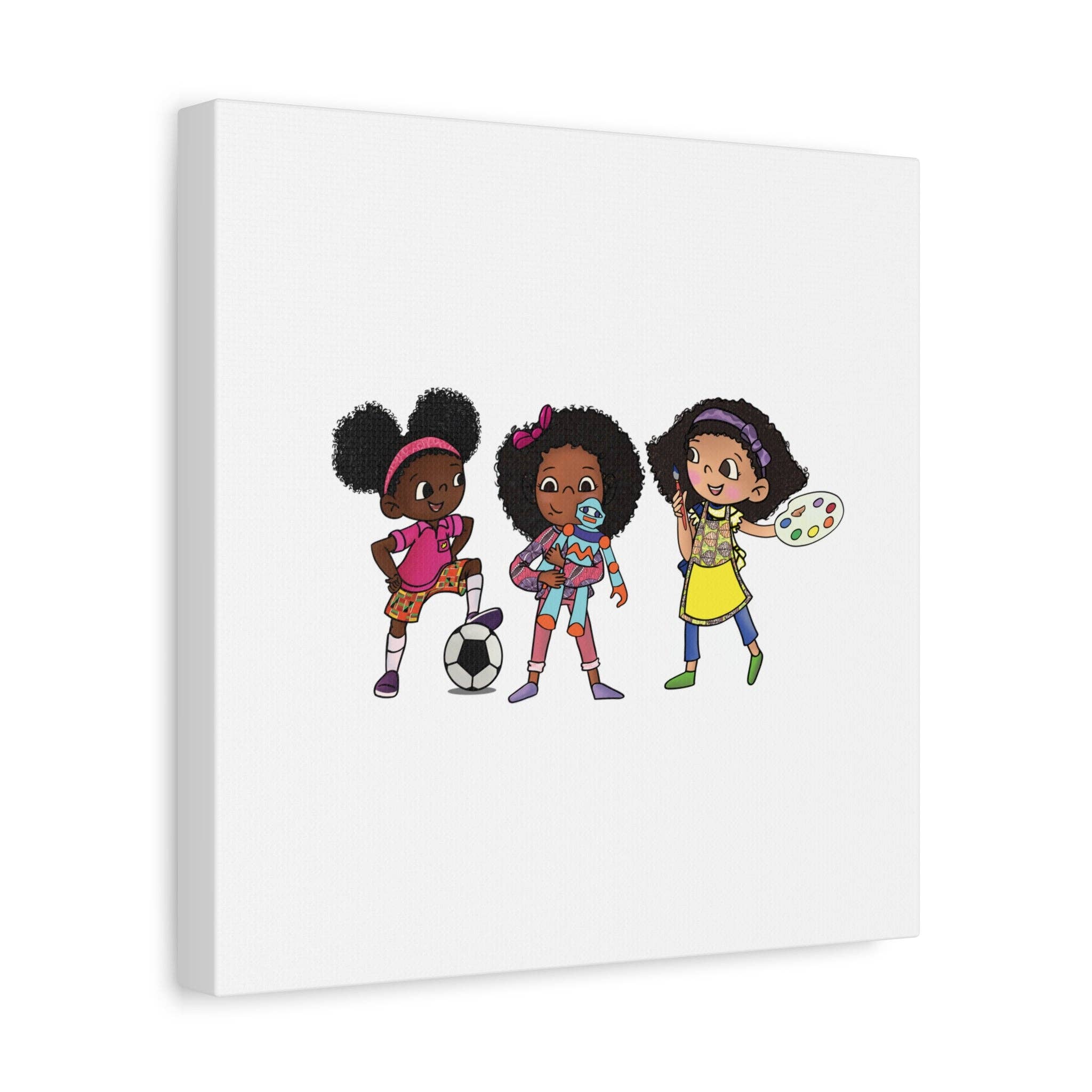 Ikuzi Dolls - Wholesale Art Print - Kids & Baby - Kids' Canvas Wall Art - Playful Characters for Creative Spaces216