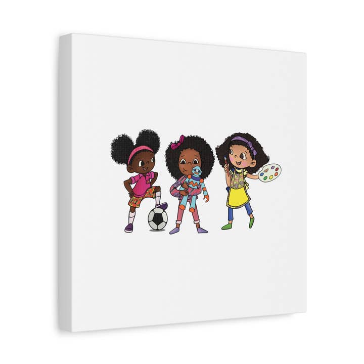 Ikuzi Dolls - Wholesale Art Print - Kids & Baby - Kids' Canvas Wall Art - Playful Characters for Creative Spaces216