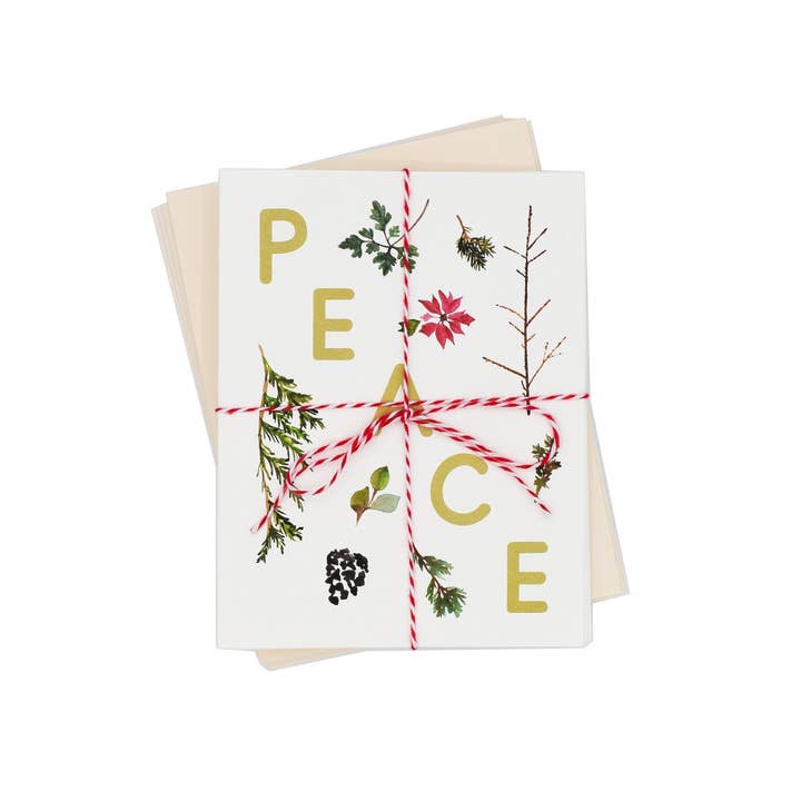 Peace, Holiday Greeting Card Set for wholesale by MJLee Studio