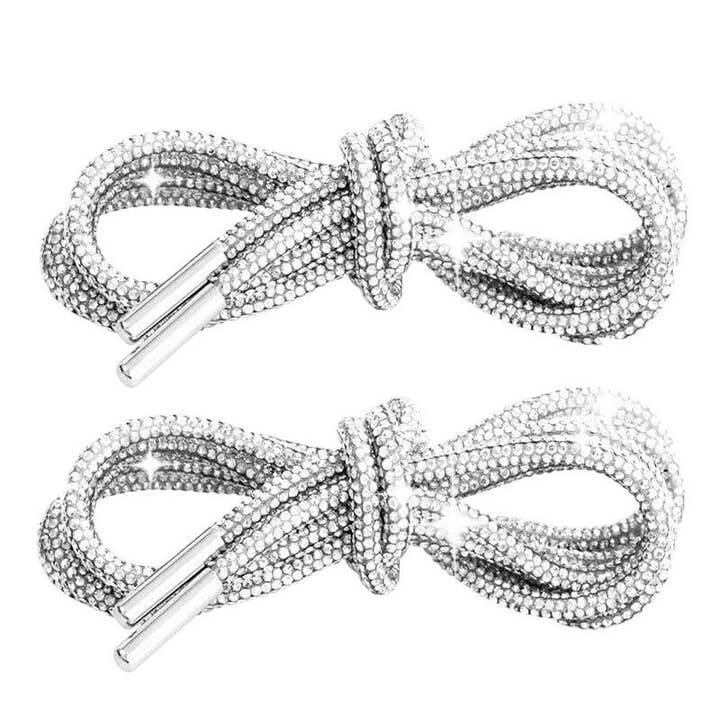 Ole - Wholesale Shoelaces - Women's - Rhinestone Round Tube Shoelace 120CM MIS10539