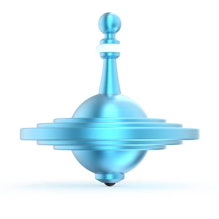 UFO Tops - Wholesale Classic Toy - Kids - Metal Spinning Top inspired by Cussac, France UFO Sighting