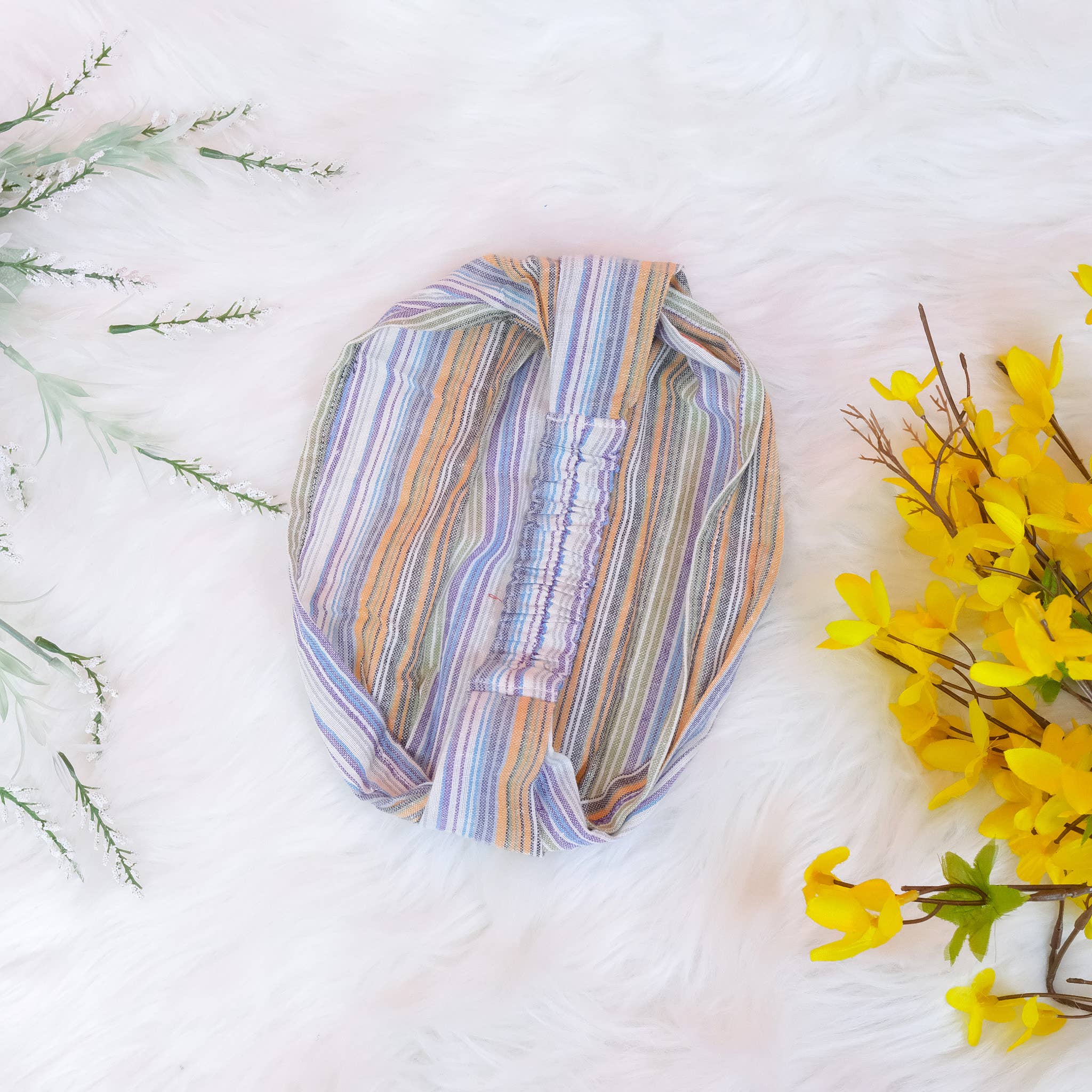 Karma Nepal Crafts - Vente Bandeau – femme - Bandeau bohème hippie unisexe en coton9