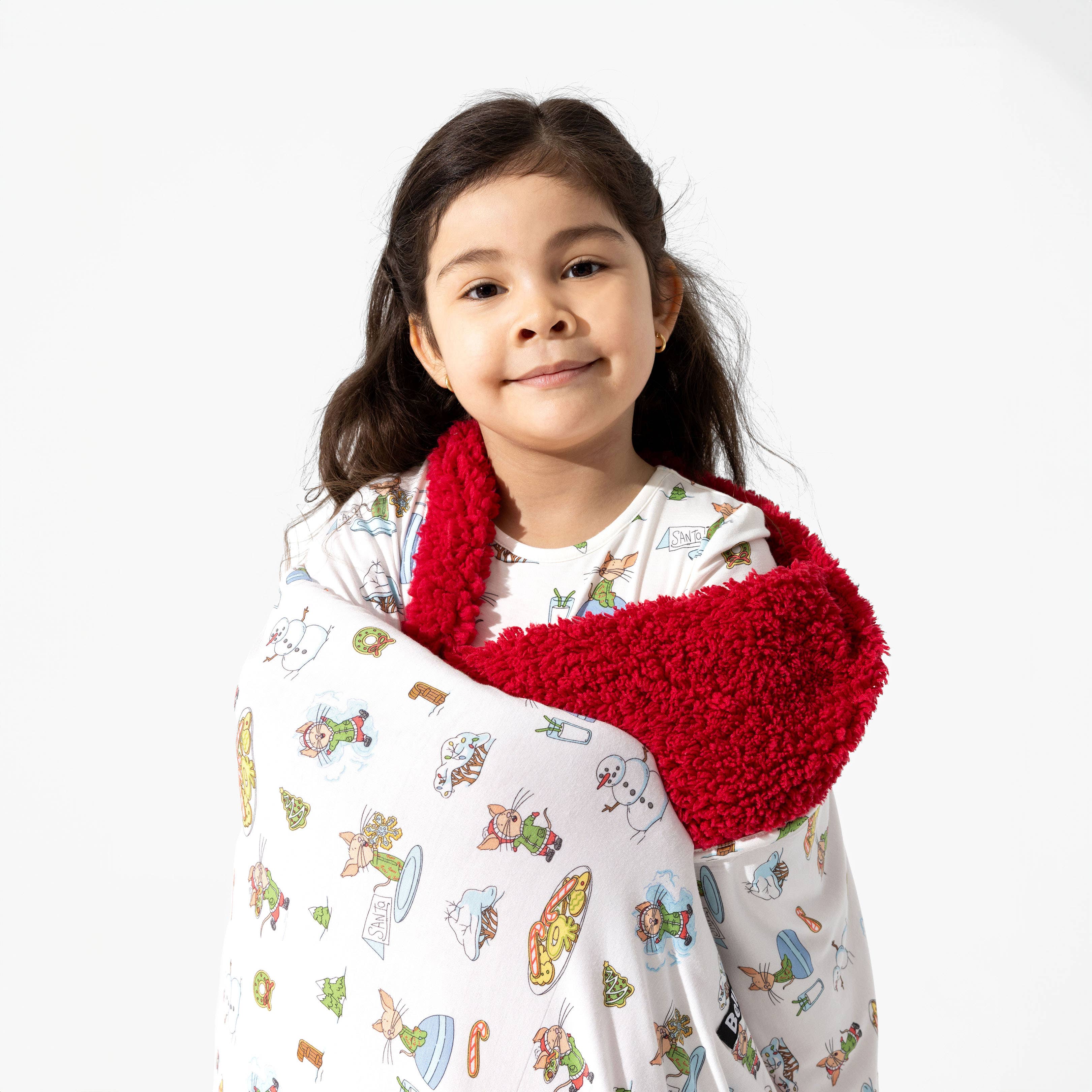 Bellabu Bear - Wholesale Bedding Blanket - Kids & Baby - If You Give A Mouse A Cookie Christmas Bamboo Blanket7