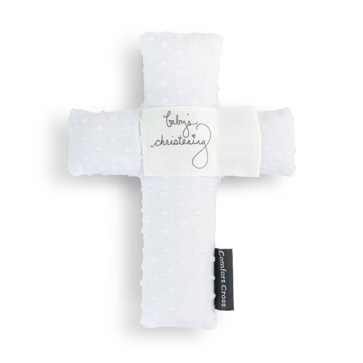 Baby's Christening Comfort Cross - 5x6in for wholesale by DEMDACO