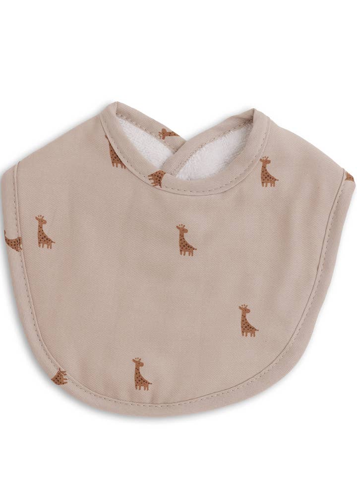 Pack of 2 Safari bibs for wholesale by gloop!