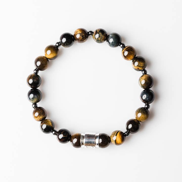 Black Tigers Eye Bracelet for wholesale by Kada Jewelry