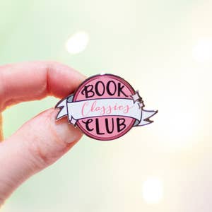 Shatter Me inspired bookish quote enamel pin – BookaholicStore