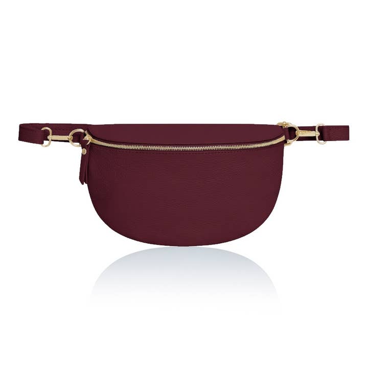 MONTTE DI JINNE – wholesale Crossbody bag – Women's – Italian Genuine Leather Crossbody Bum Bag-Large9