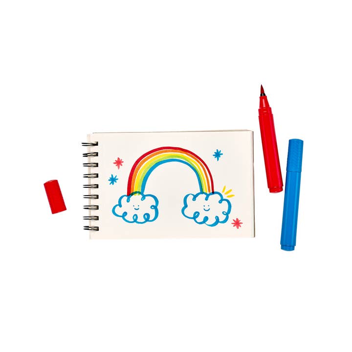 OOLY - Wholesale Markers - Kids & Baby - Big Bright Brush Markers - set of 10