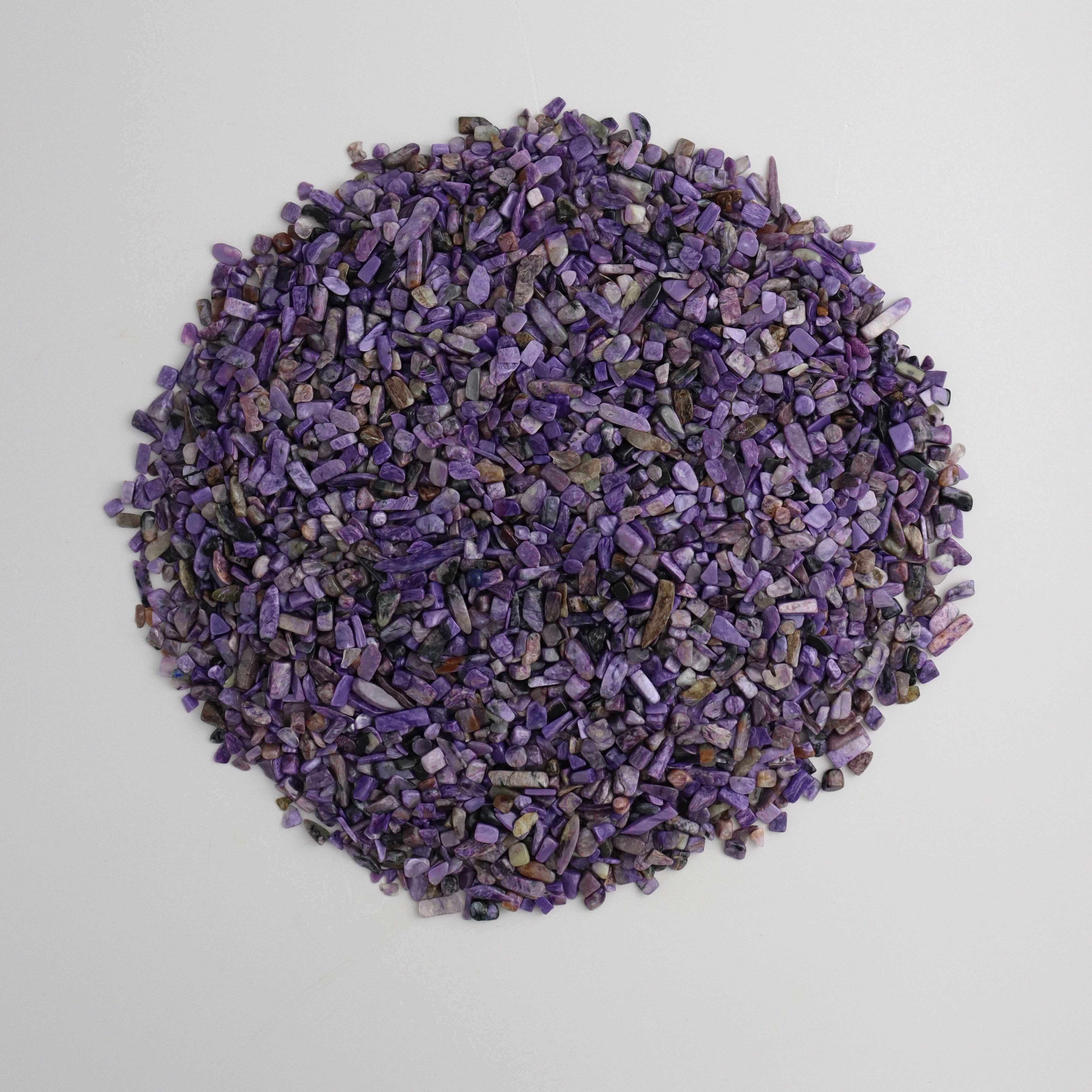 Mi Esperanza Minerals - Wholesale Spiritual Stone/Crystal - 1kg Charoite Chips0