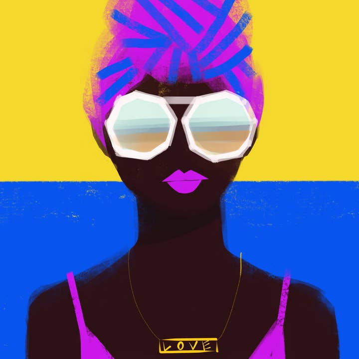 Brooklyndolly - Wholesale Beach Towel - Love Beach Towel2