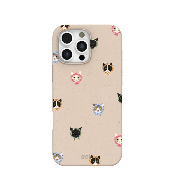 Coque Seashell Cat Couture pour iPhone 16 Pro Max pour la vente par Open Mind Developments Corporation