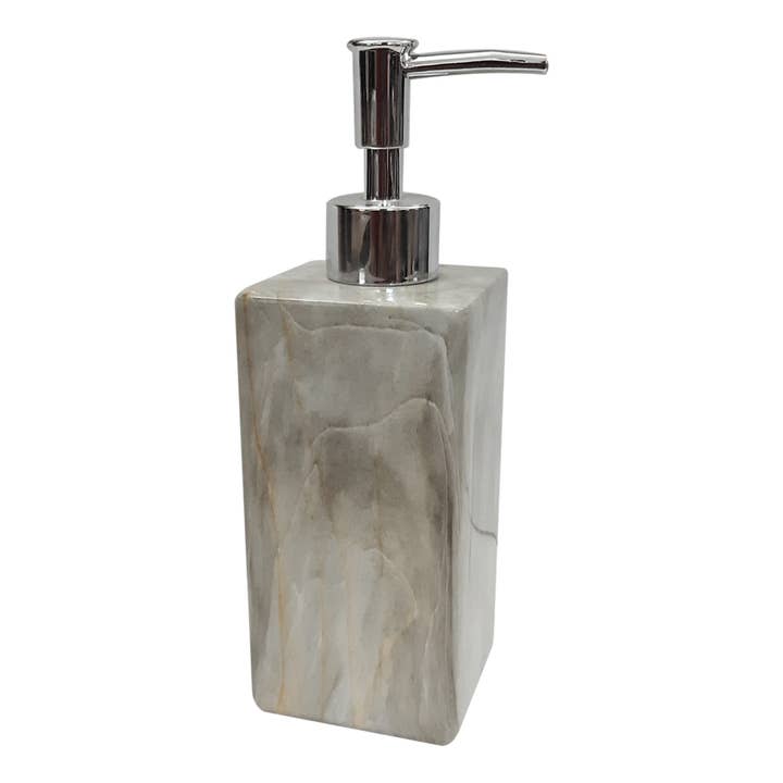 nu steel - Wholesale Soap Dispenser - Marble Resin Soap/Lotion Pump3