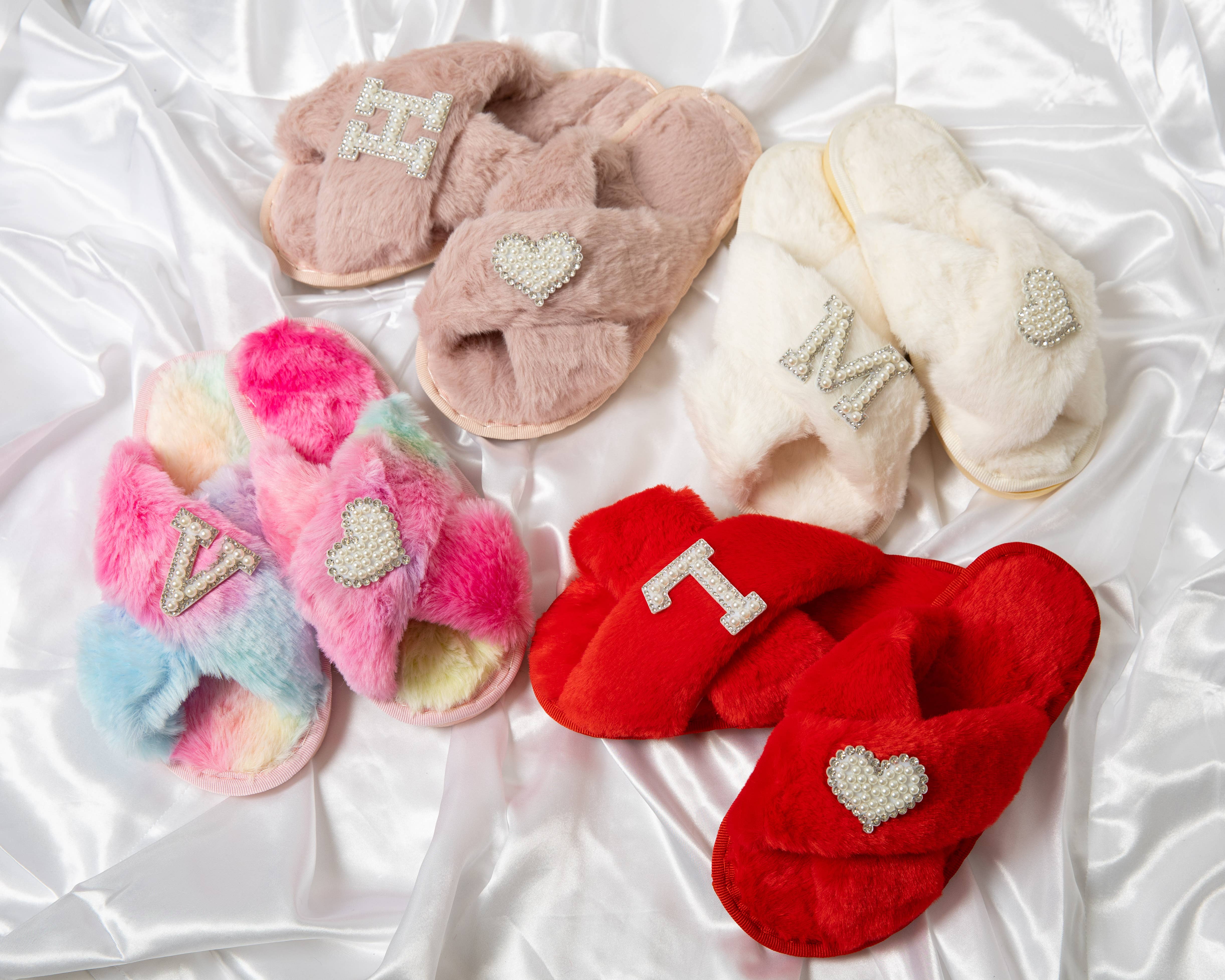 Sisters G Kids – wholesale Slippers – Child – Kids Fluffy Cross Slippers 8