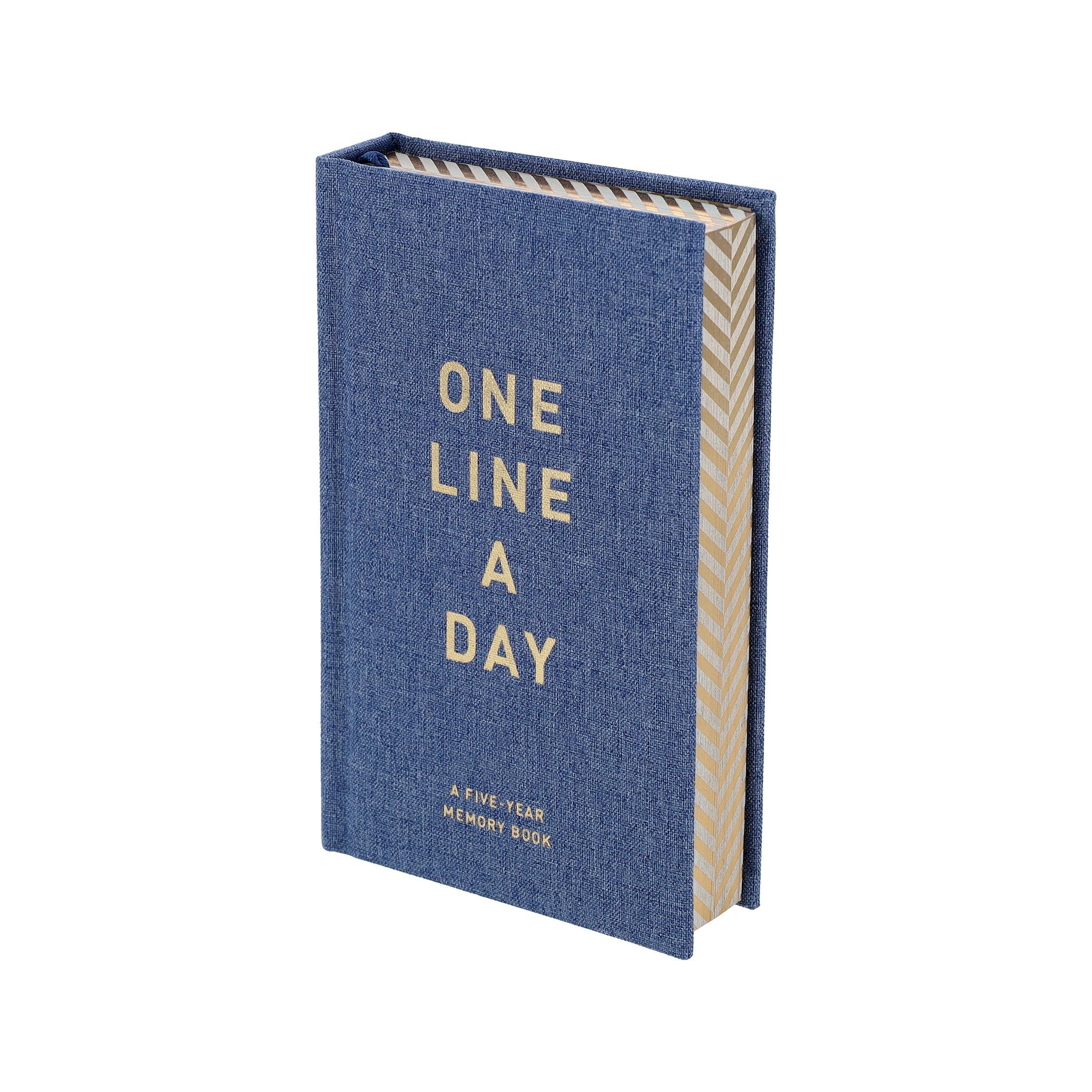 Chronicle Books - Wholesale Journal/Diary - Denim One Line A Day